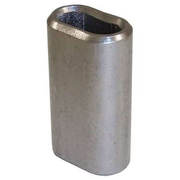 Wire Rope Sleeve, 1/4 In, 304 SS