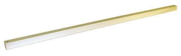 Foot Rest, 60 W x 1-1/2 D x 1-1/2 H, White