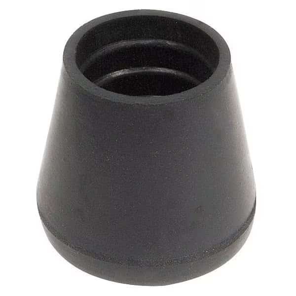 Protective Leg Tip, SlipOn, Rd, 19/32", PK25