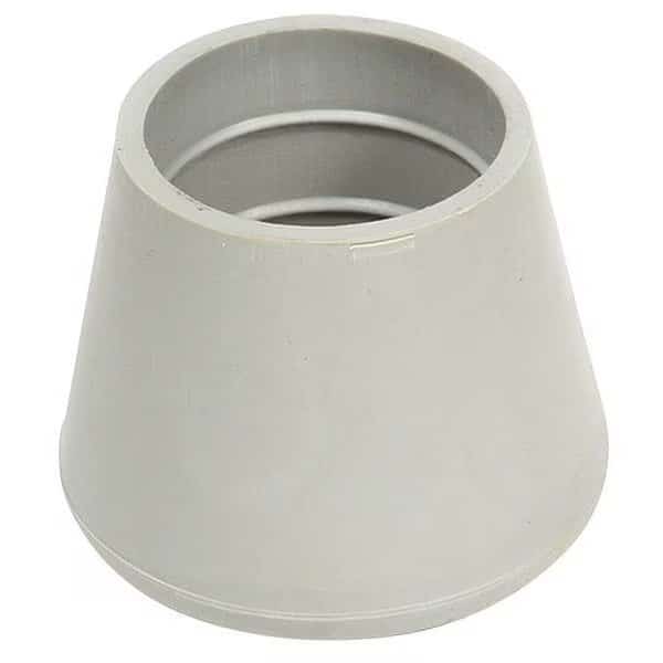 Protective Leg Tip, SlipOn, Rd, 1-1/8", PK10