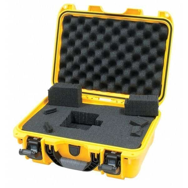 Yellow Protective Case, 15.8"L x 12.1"W x 6.8"D