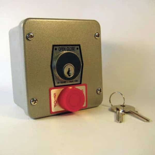 Keyswtch Open/Close with Stp, Keyed Alike
