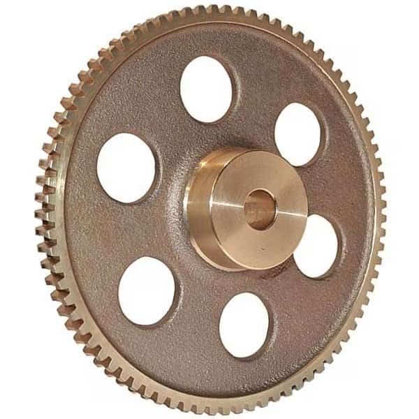 WormGear, 6DP, 14.5PA, 48Teeth, RH, Bronze, Boston Gear, Mfr#: GB1083