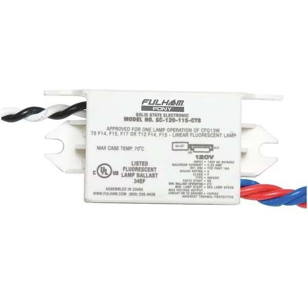 RS Ballast, 120V, 1-Lamp, F14/15/17