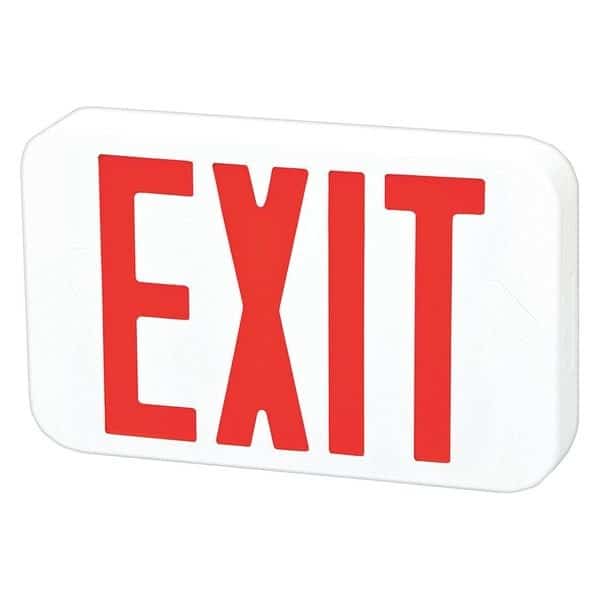 Mini LED, White, Red Letters, AC Only