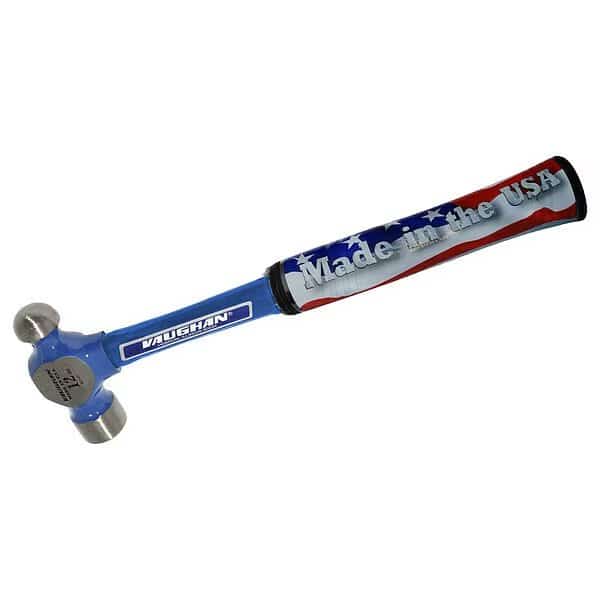 Ball Pein Hammer, 12 oz, Steel, 13 in