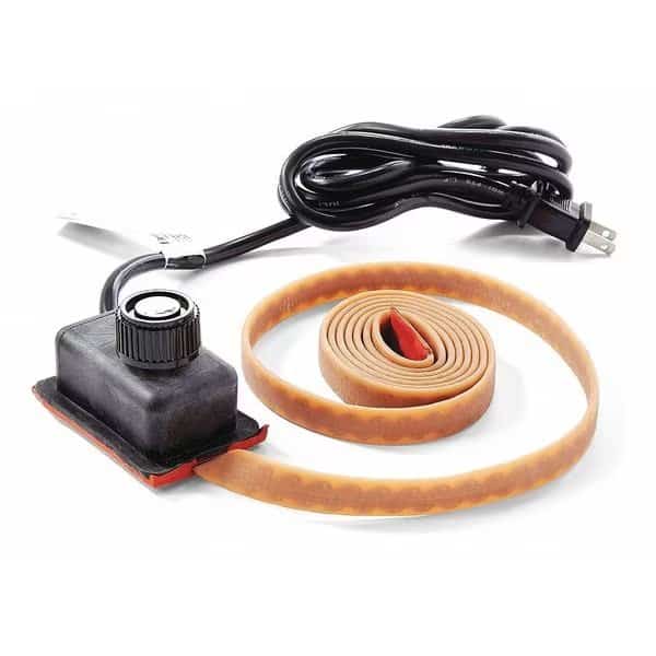 Silicone Rubber Heating Tape, 240V, 432W, Briskheat, Mfr#: MSTAT102006