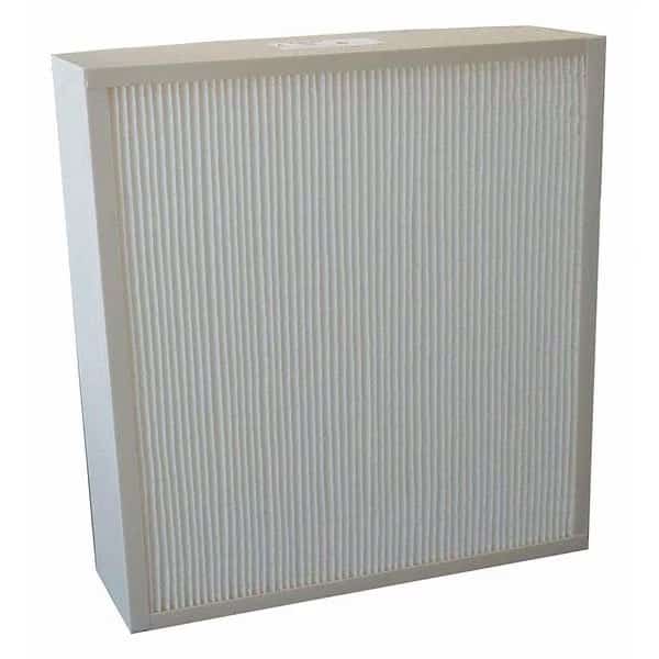 MiniPleat Filter, Plstc, MERV15, 12"x24"x4"