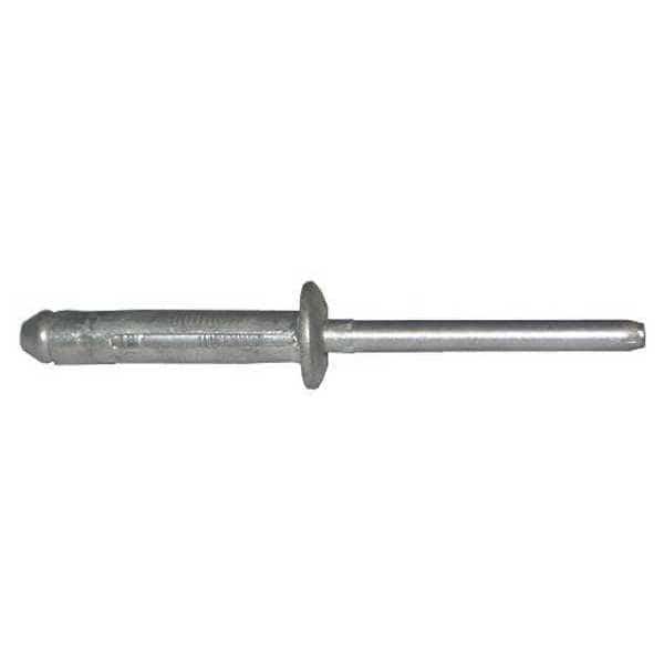 Rivet, Tri-Grip, Aluminum, PK100