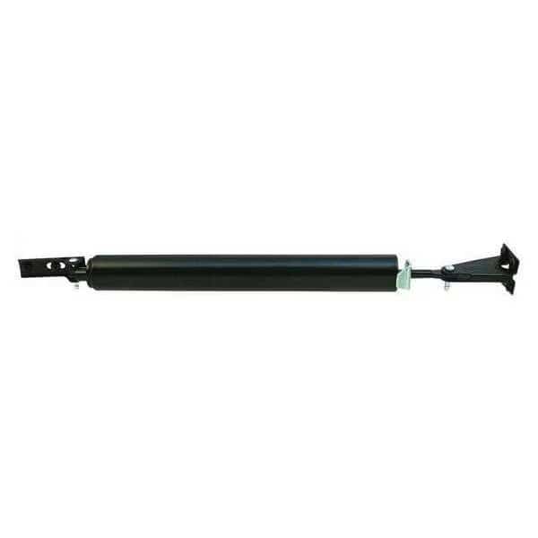 Pneumatic Door Closer, 10-3/8 in., Painted Black, Adjustable, Medium Weight (Single Pack)