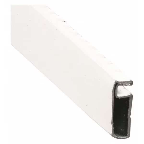 Aluminum Screen Frame, 1/4 in. x 3/4 in. x 72 in., White, PK20
