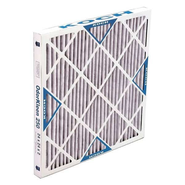 High Cap Filter, Carbon Pleat, 20x20x4"