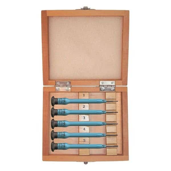 Mini Deluxe Met Nut Driver Set, 5 Pc, Number of Pieces: 7