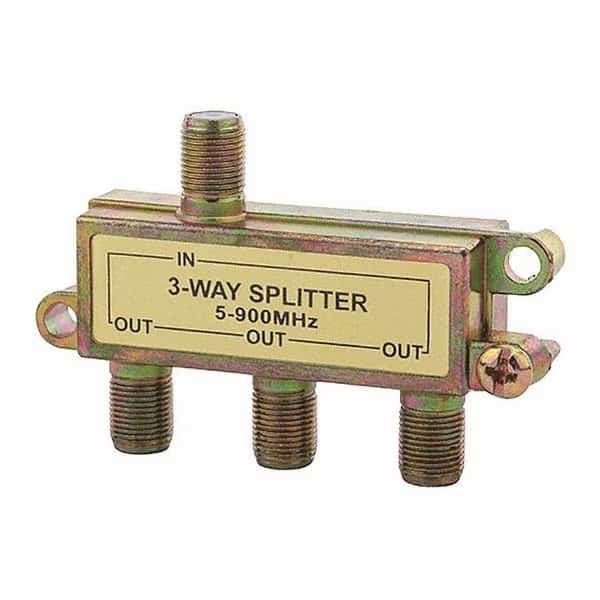 Three Way Coaxial Splitter