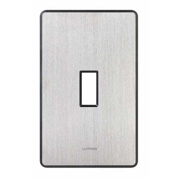 Traditional Fassada Wall Plates, Number of Gangs: 1 Stainless Steel, Satin Finish, Stainless Steel