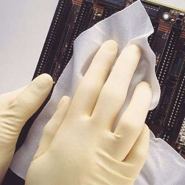 Dry Wipe, Cleanroom Type, White, PK150