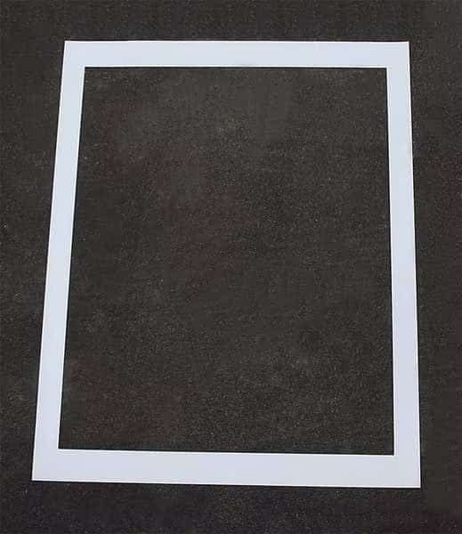 Pavement Stencil, 39 in, Handicap Bkgrd, STL-108-3039B