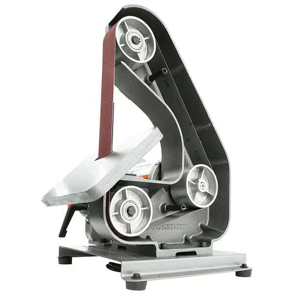 Belt and Disc Sander, 1/3 hp, 8 in Disc Dia, 1725 RPM Disc Speed, Corded, 115 V V