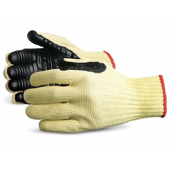 Anti-Vibration Gloves,XL,Black/Yellow,PR , Mfr#: 4742