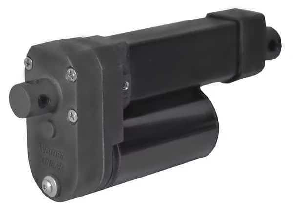 Linear Actuator, 12VDC, 100 lb., 6 In, Warner Linear, Mfr#: M1-D012-0100-A06-LN