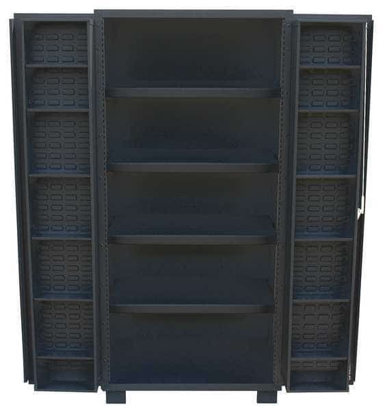 Extra-Heavy Duty Bin Cabinet, 48 in W, 78 in H, 24" D, 0 Bins