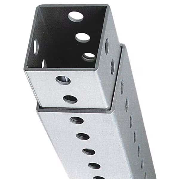Telescopic Post, Galv, Steel, 2 ft.-4 ft.