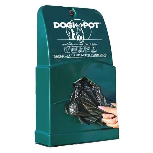 Bag Dispenser, Poly, 17"Hx9-2/5"Wx3-1/4"D