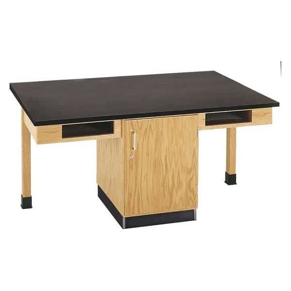 Cupboard Table,4 Station,Epoxy Top,Lckng, Mfr#: C2406K, DIVERSIFIED SPACES