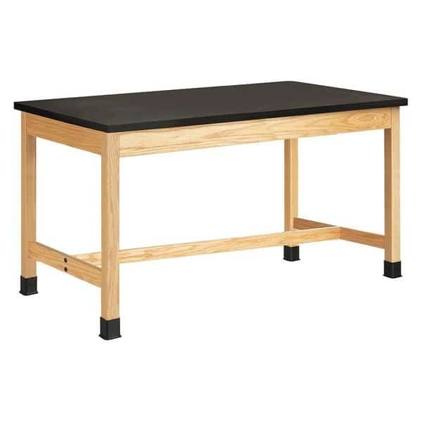 Rectangle Table, 72" W, 36" H, Wood