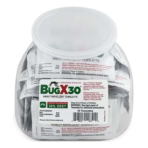 Insect Repellent,0.172 oz. Weight,PK50, Mfr#: 18-760, BUGX
