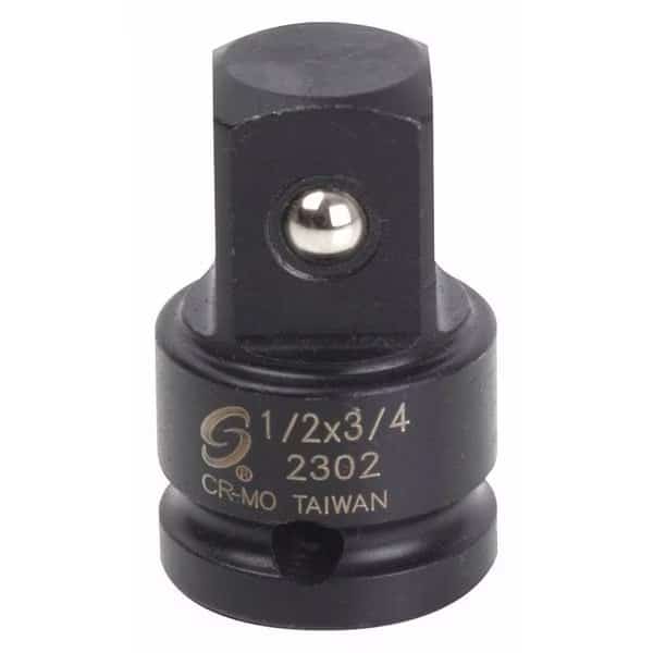1/2" Drive Drive, 1/2" Female x 3/4" Male Adapter, SAE, 1 pcs