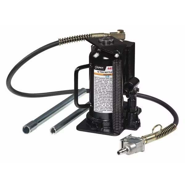 Air Hydrlc Bttle Jack, Fully Wldd, 12 tons