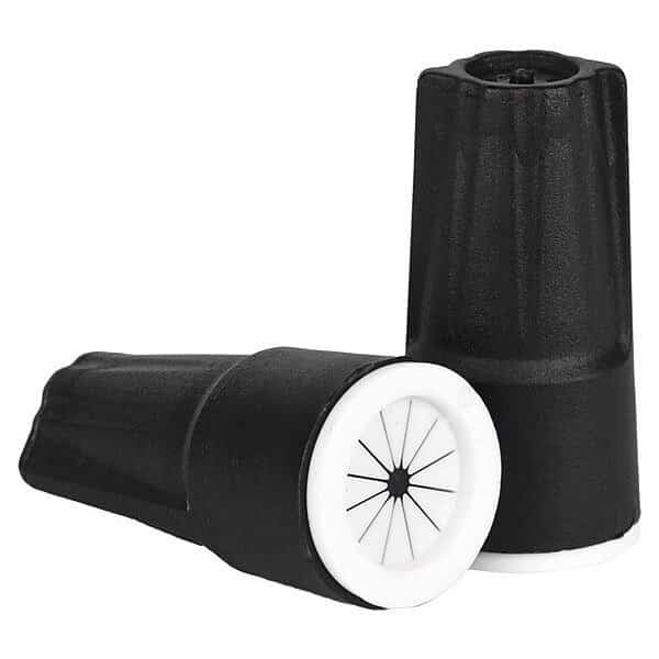 Dryconn Waterproof Connector, Black, PK150