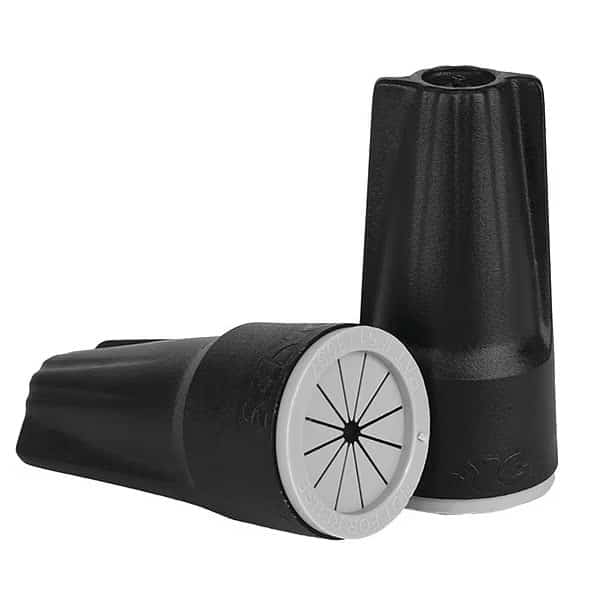 Dryconn Waterproof Connector, Black, PK100