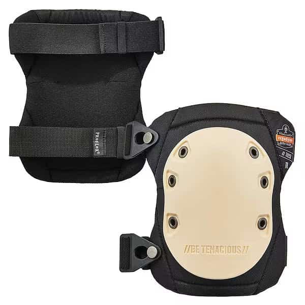 Non-Marring Cap Knee Pad, Tan Cap, PR