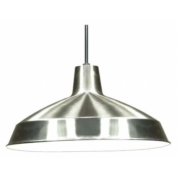 Fixture, Pendant, 1L, 100W, A19, Medium Base, 120V, Brushed Nickel