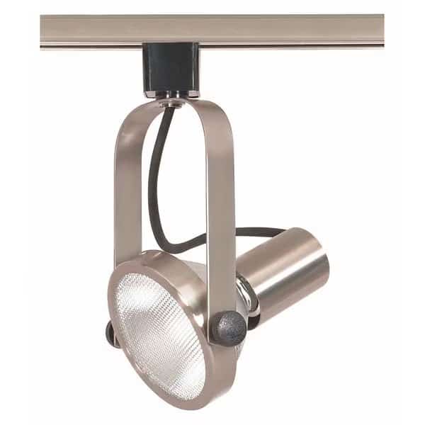 1-Light, PAR30, Track Head, Gimbal Ring, Brushed Nickel Finish