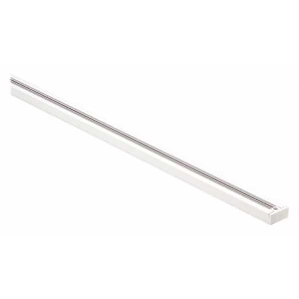 2 ft., Track, White Finish