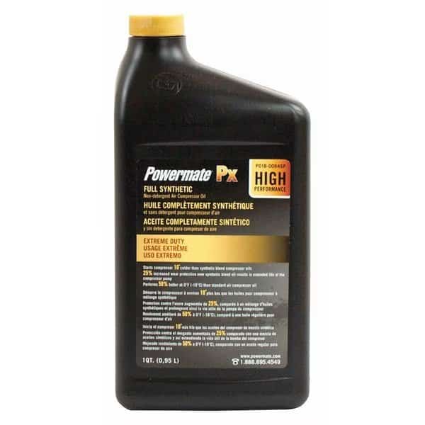 Full Synthetic, 1 Quart, Compressor Oil