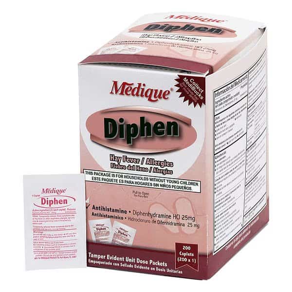 Sinus and Allergy,Tablet,25mg Size,PK200, Mfr#: 18447, EnjoyTool select