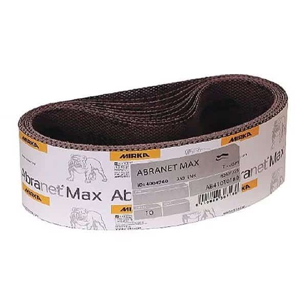 Net, Abrasive Belt, 2.5x14", P120, PK5, 2-1/2" W, 14" L, 120 Grit, Abranet