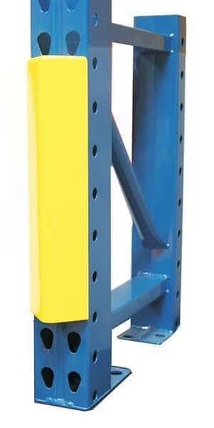 Pallet Rack Guard,12"H,Steel, Mfr#: SP3L1012YW, STEEL KING