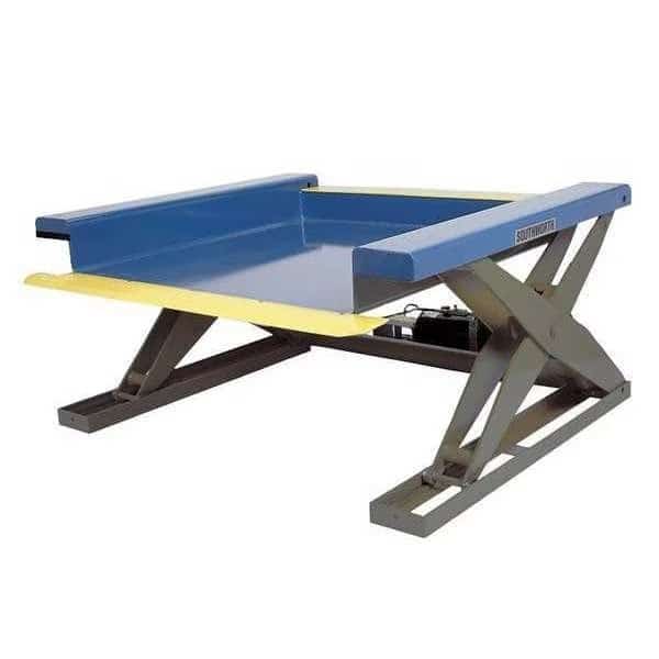 Scissor Lift Table, 2000 lb. Cap, 115V, 50"W, 48"L