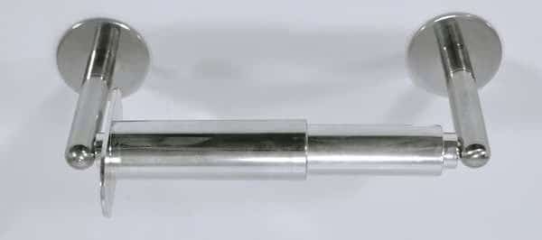 Toilet Paper Holder,(1) Roll,Polished, Mfr#: WMETPHPS, WINGITS