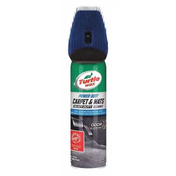 Automotive Carpet Cleaner,Aerosol,18 Oz., Mfr#: T244R1, TURTLE WAX