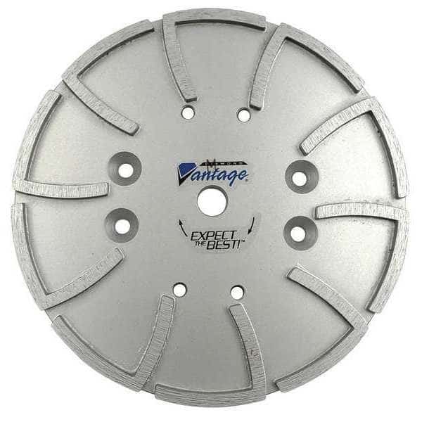 Grinding Head, 20 Segment, Hard Bond, 10 In, DIAMOND VANTAGE, Mfr# DVCCM2002