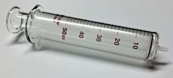 Reusable Glass Syringe,Glass Luer,50 mL, Mfr#: 7.102-45, AIR-TITE