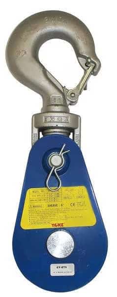 Snatch Block,Swivel Hook,16,000 lb., Mfr#: 8-502-0808, YOKE