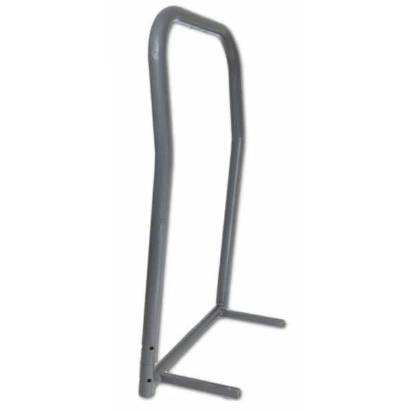 Push Bar Set, 8 In. L, 20-1/2 In. W, Gray