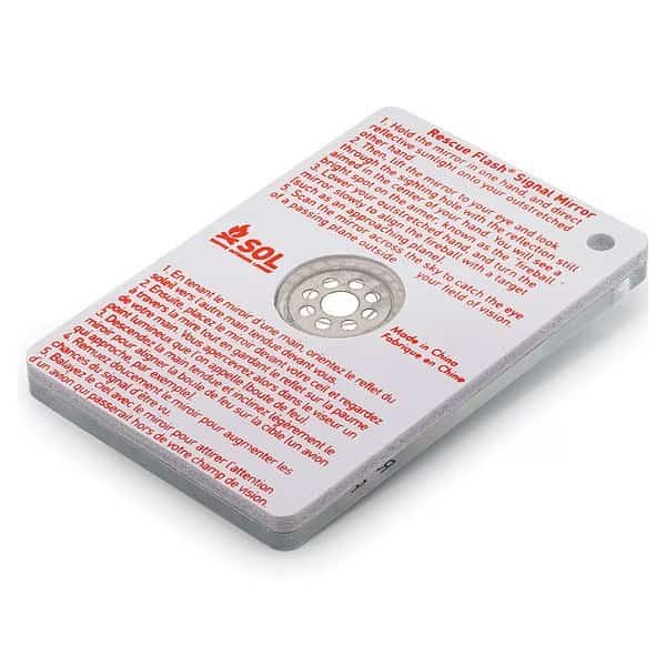 Rescue Flash Mirror, Packaged, Kit, Plastic Case